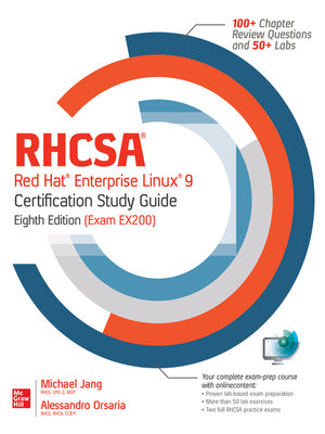 cover image of RHCSA Red Hat Enterprise Linux 9 Certification Study Guide (Exam EX200)